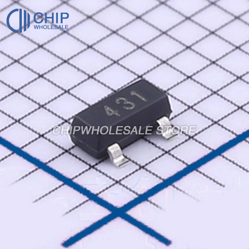 

1Reel 3000PCS/LOT TL431 2.5V~36V 2% 37V 100MA ADJUSTABLE SOT-23 VOLTAGE REFERENCES Brand New Original In Stock