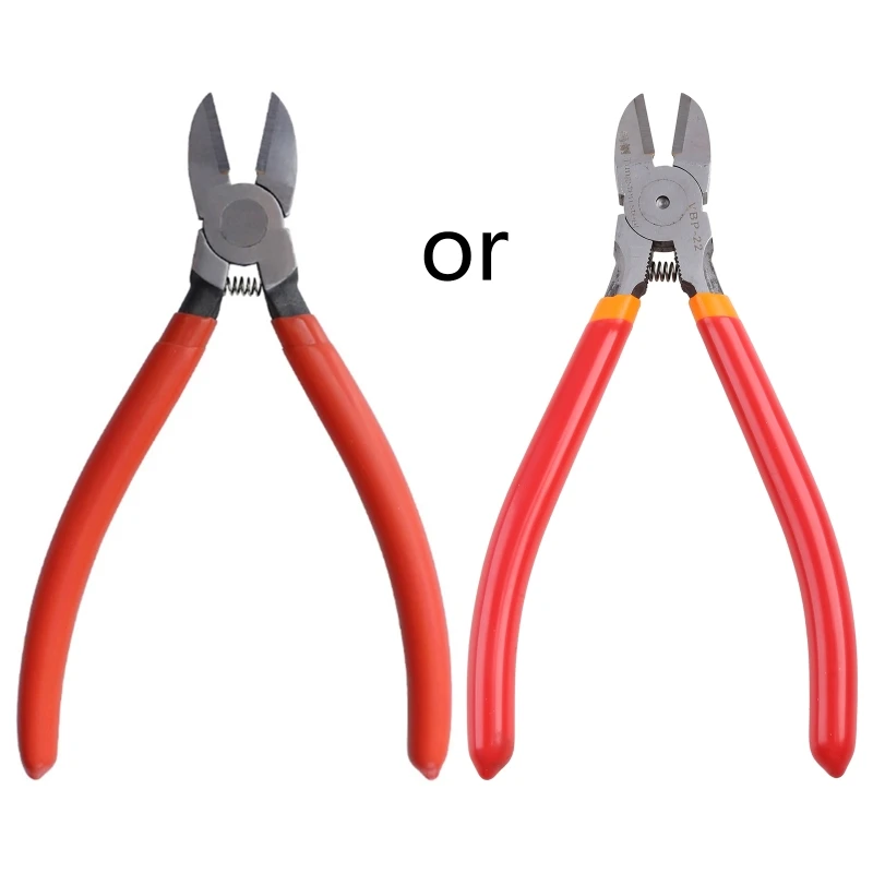 

Flat Nose Pliers with Reset Spring Easy to UseTungsten Steel Cutting Tool DropShipping