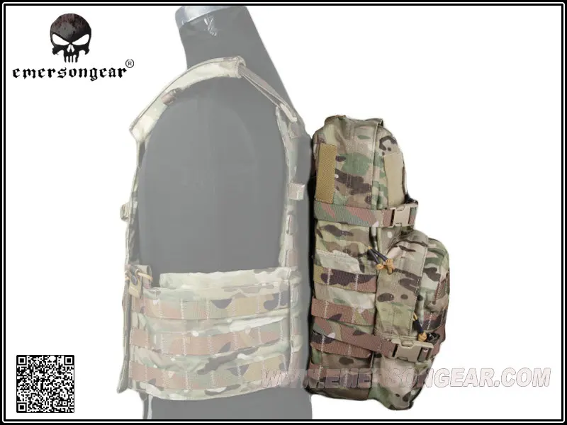 Emersongear-Модульный штурмовой пакет сумка для гидратации 3 л EM5816