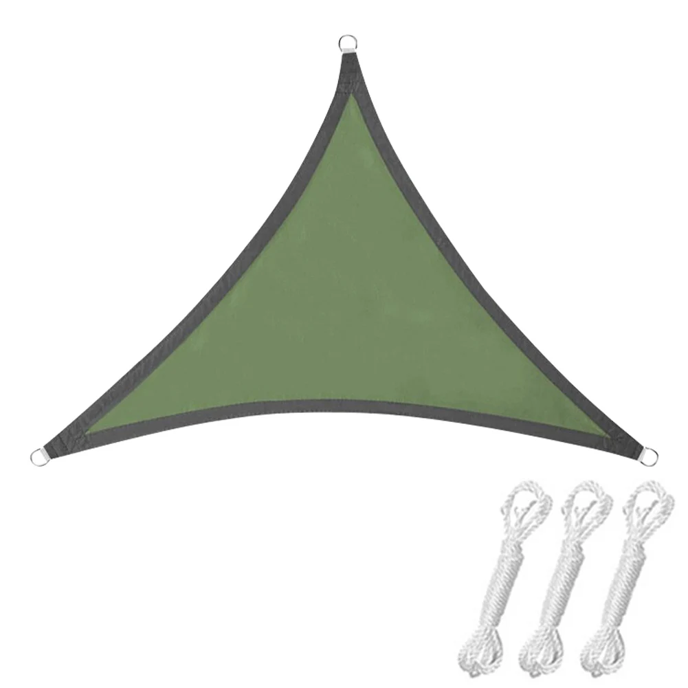 Защита От Солнца Ткань Оксфорд Теневой Парус С УФ-блоками Дышащее D-образное