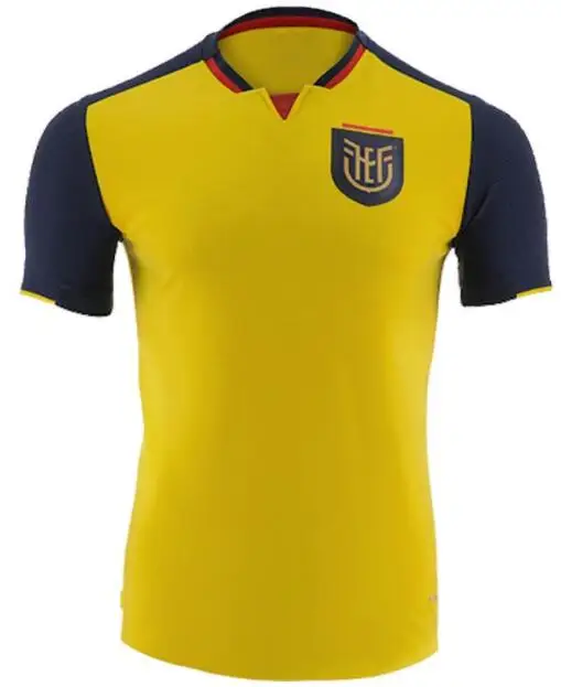 2022 Ecuador Mens Shirt Short Sleeves Uniforms Shirts