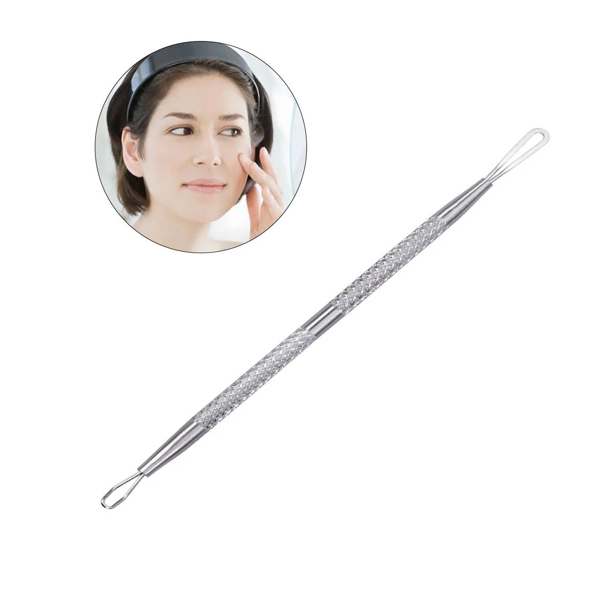 

Whitehead Remover Delicate Blackhead Extractor Whitehead Remover Tool for Women Men Lady