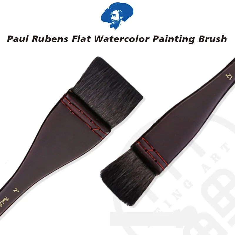 Paul Rubens Professional Watercolor Patinting Brushes Squirrel Animal-hair Watercolour Drawing Brush for Artists Art Supplies