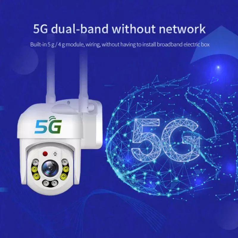 

Camera Outdoor PTZ IP Camera 1MP Wireless Speed Dome CCTV Security Cameras IR Home Outdoor Surveilance Cameras With WiFi