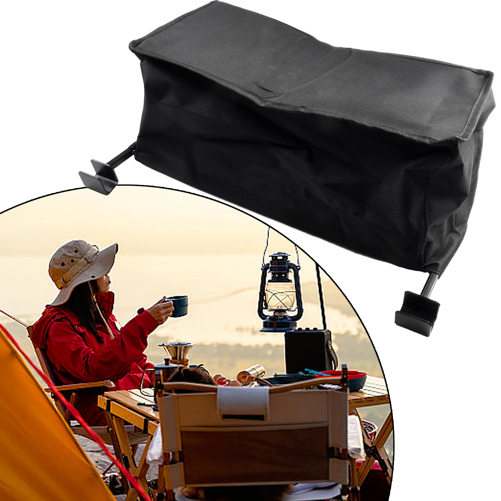 

Durable And Practical Outdoor Rear Bag Wagons 660g / 1.5lb 44*21*20cm/17.3*8.3*7.9in 46cm / 18.1in Frame Width