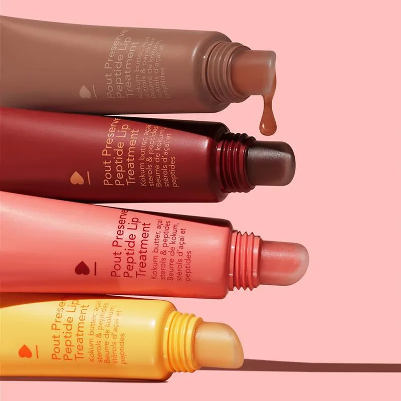 Увлажняющий пептидный блеск для губ прозрачная Желейная Сыворотка зеркальная