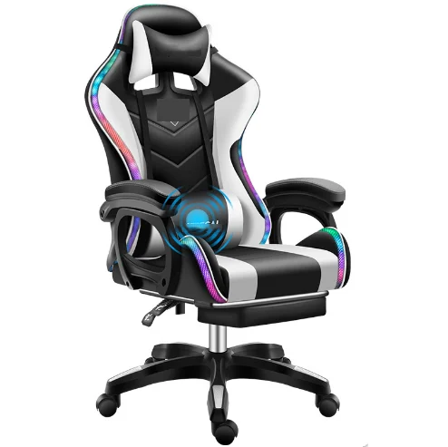 

Горячая Распродажа OEM ODM игровой стул Silla Gamer Rgb со светодиодом