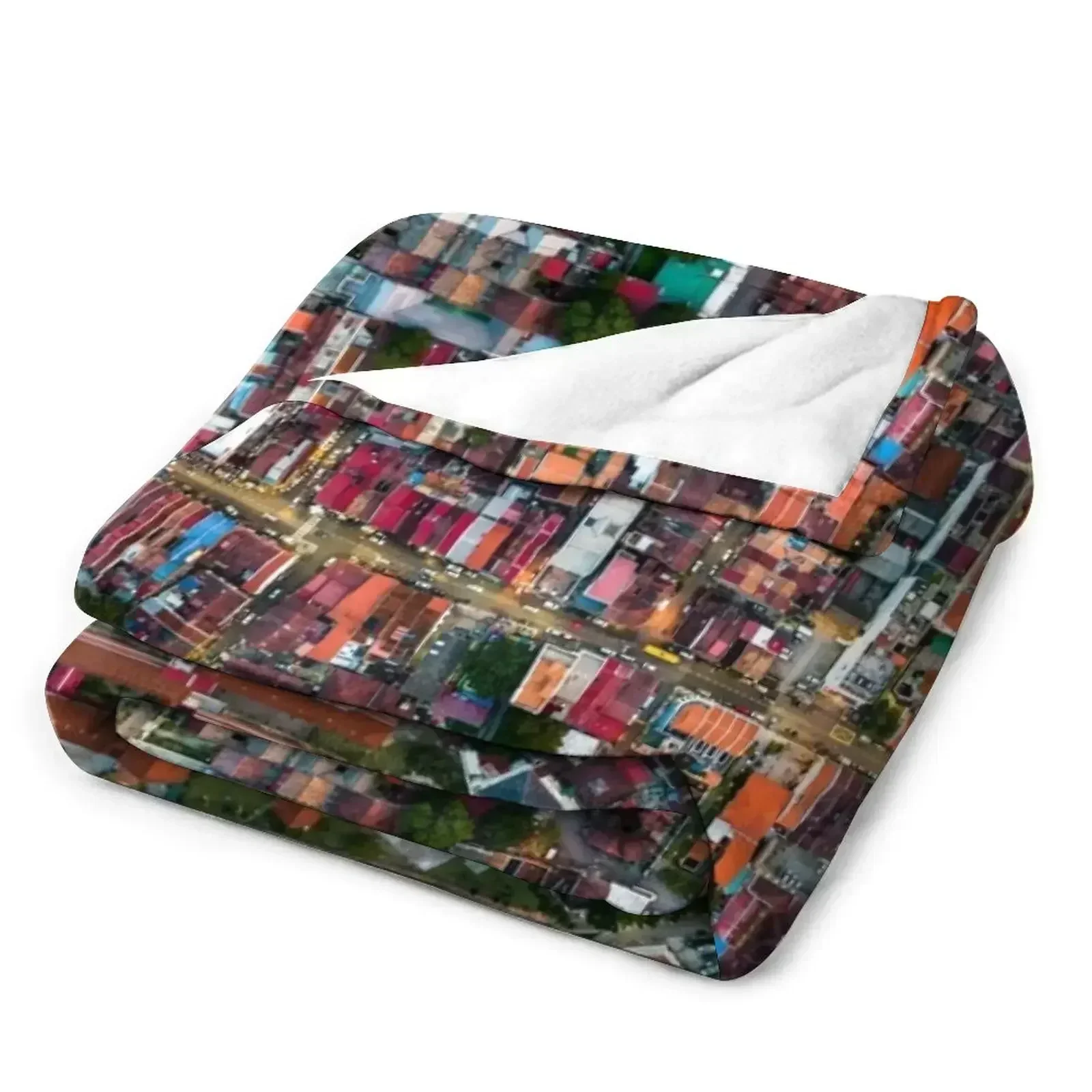 Over Penang - Chulia Street Плед для дивана Красивые одеяла