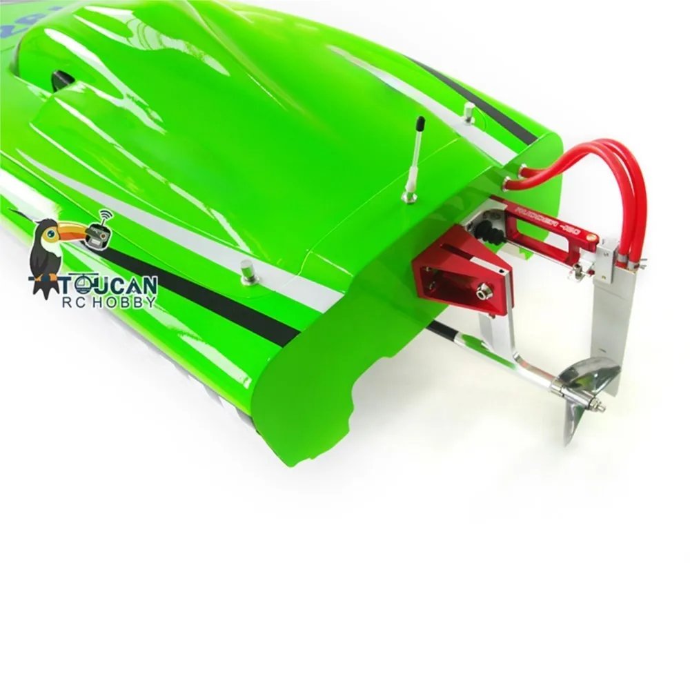 Фото DTRC Huigh Speed RC гоночные лодки 1170 мм 26CC волокно стекло G26L корабль с дистанционным управлением ARTR модель лодки для подарков парню №3