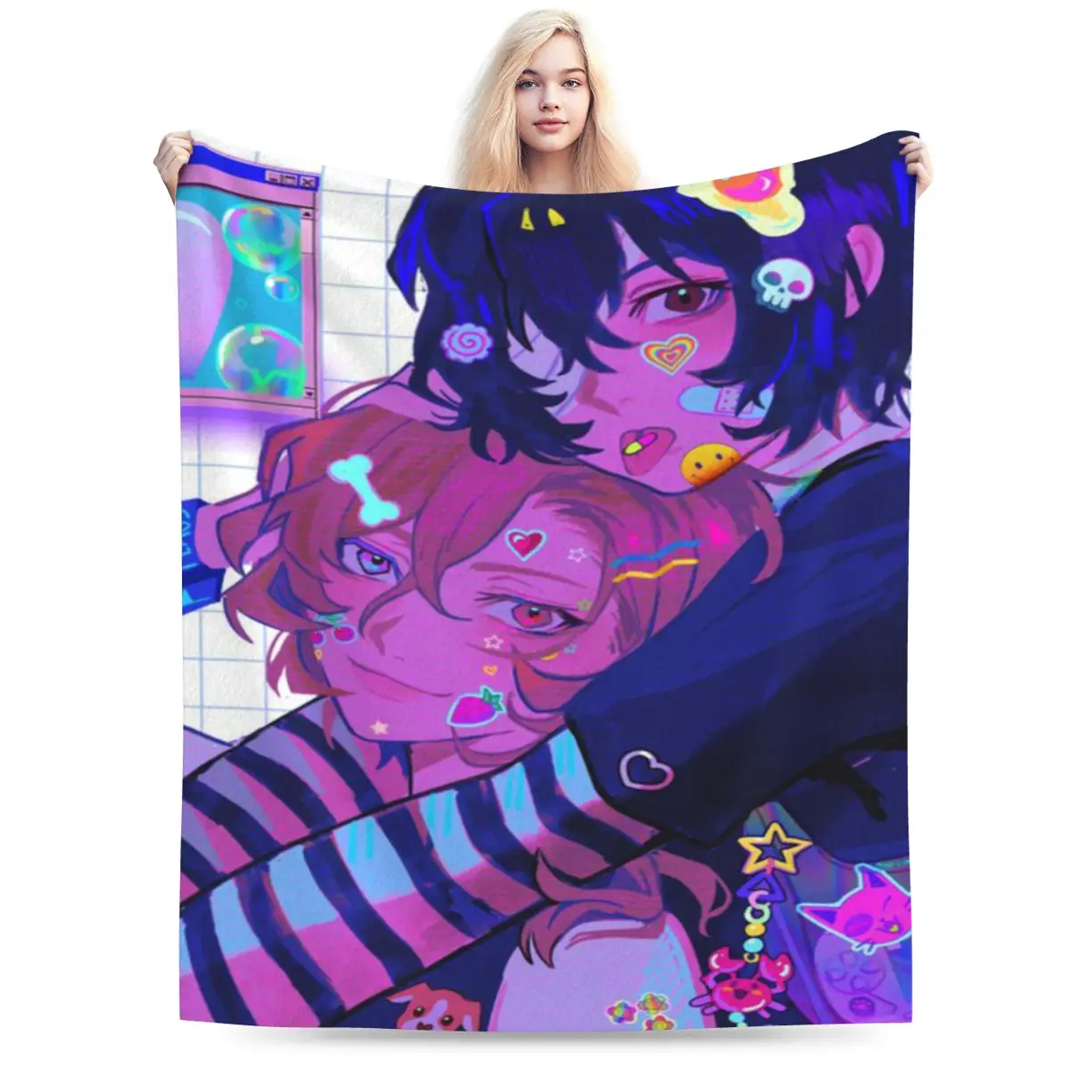 YTK Soukoku Ультрамягкое одеяло из микрофлиса