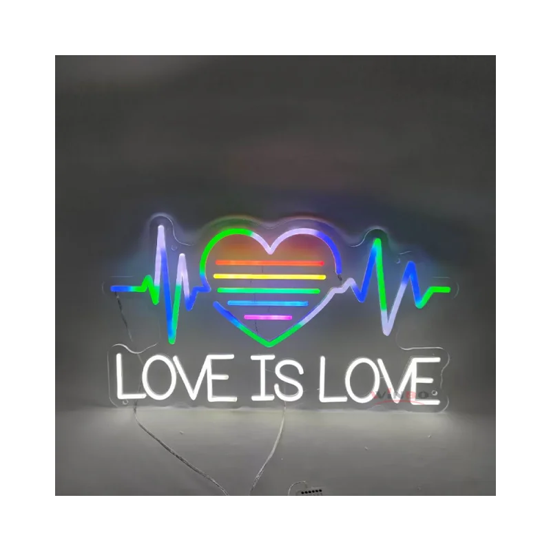(На заказ) Winbo Прямая поставка неоновые огни любовь это буквы знак на заказ
