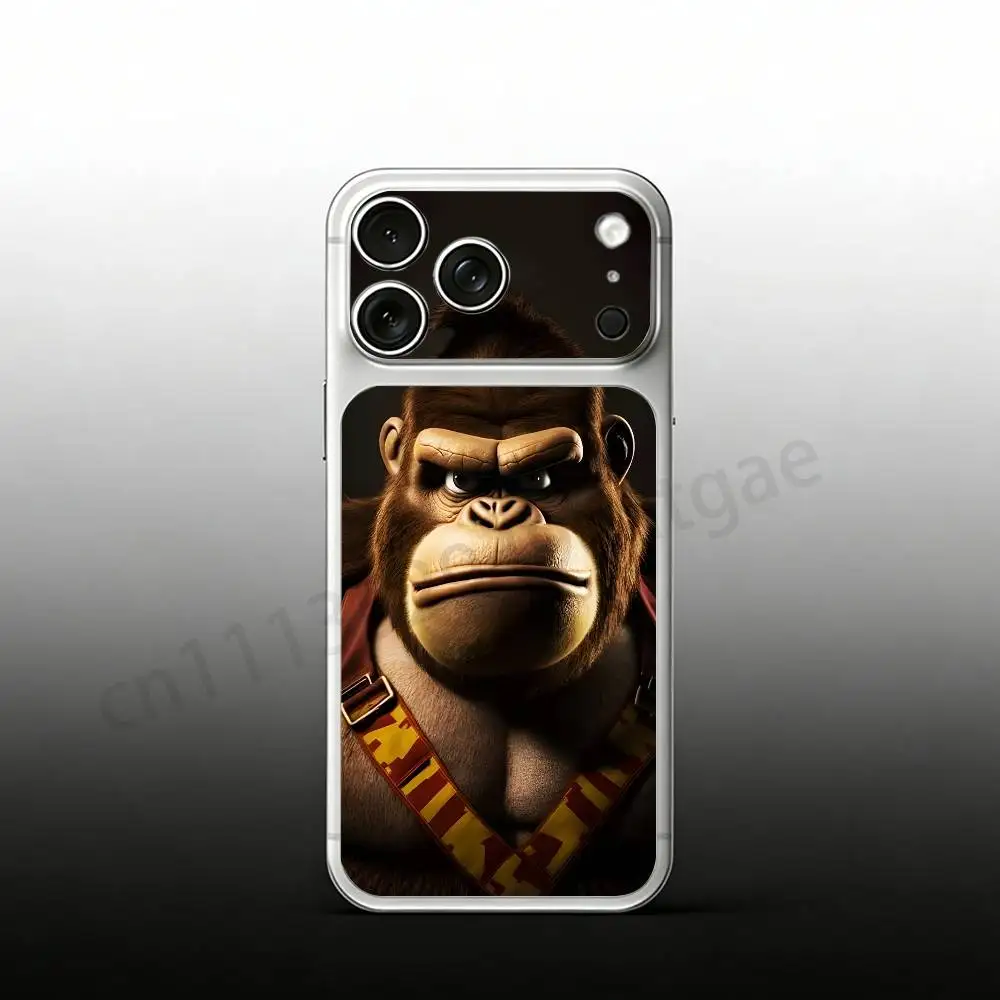 Фото Защитная пленка-наклейка Game D-Donkey Kong Monkey для iPhone 17 Pro Max/17 Pro, полноцветная, на весь корпус №5