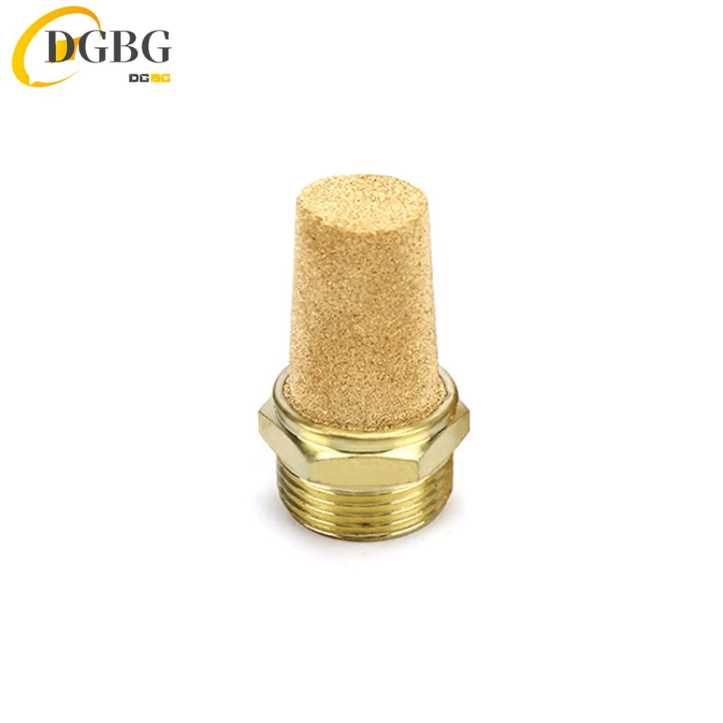 Пневматический латунный глушитель BSL BMSL BESL M5 1/8 дюйма 1/4 3/8 1/2 глушители