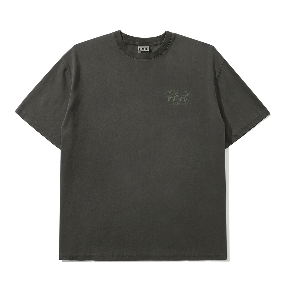 

O-Neck Oversized Letter Print Short Sleeve Summer Tshirts Streetwear Vintage Unisex T-shirt Men Loose Casual Cotton Tees