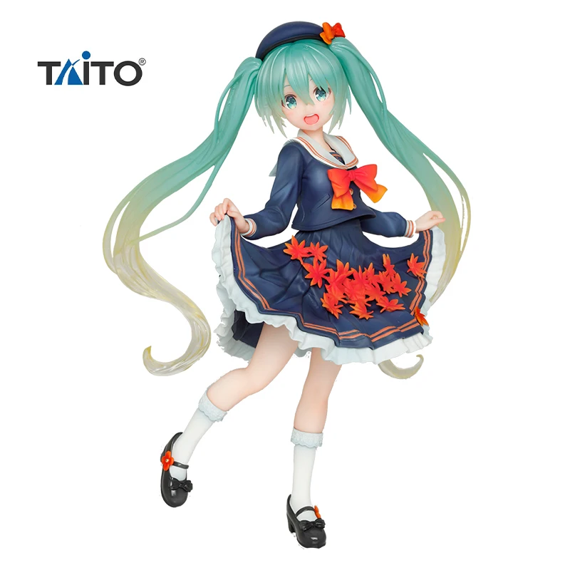 

Taito 18Cm In Stock Original Vocaloid Hatsune Miku Scenery Model Toys Anime Figure Collect Decoration Birthday Gift