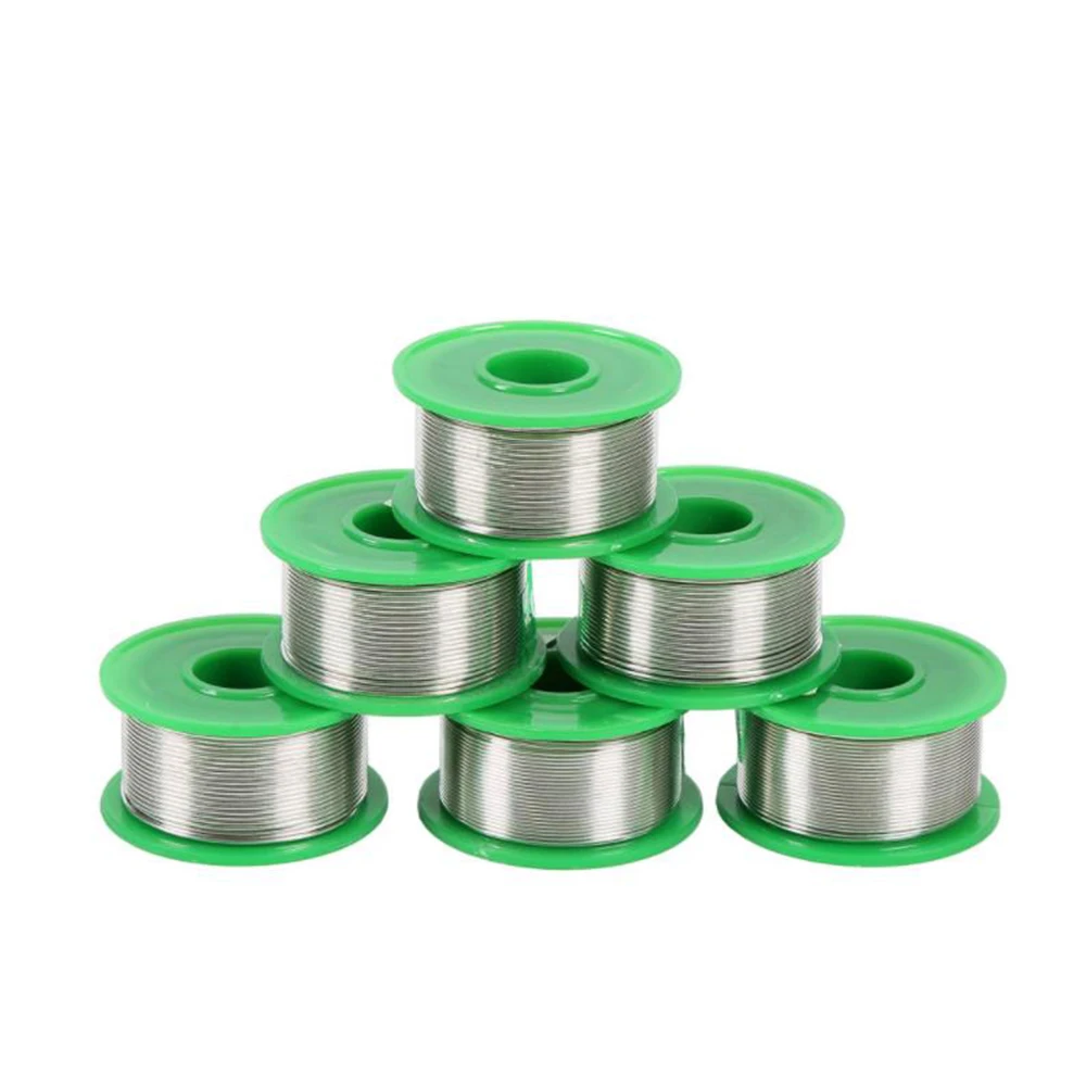 

50G Lead-Free Solder Wire Tin 0.6/0.8/1.0/1.2/1.5/2.0mm Diameter Sn99.3 Cu0.7 Roll Welding Soldering Iron Core