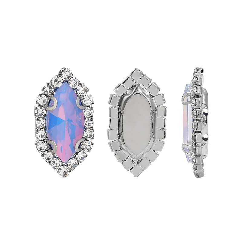 5/10 шт. стразы с металлической пряжкой