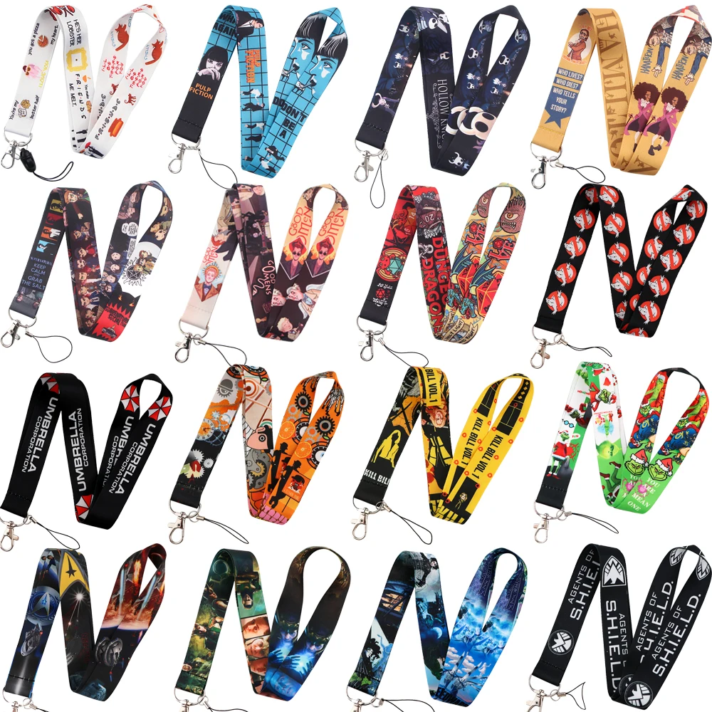 

TV Series Lanyard For Keys Chain ID Credit Card Cover Pass Mobile Phone Charm Neck Straps Badge Holder Key Ring Accessories