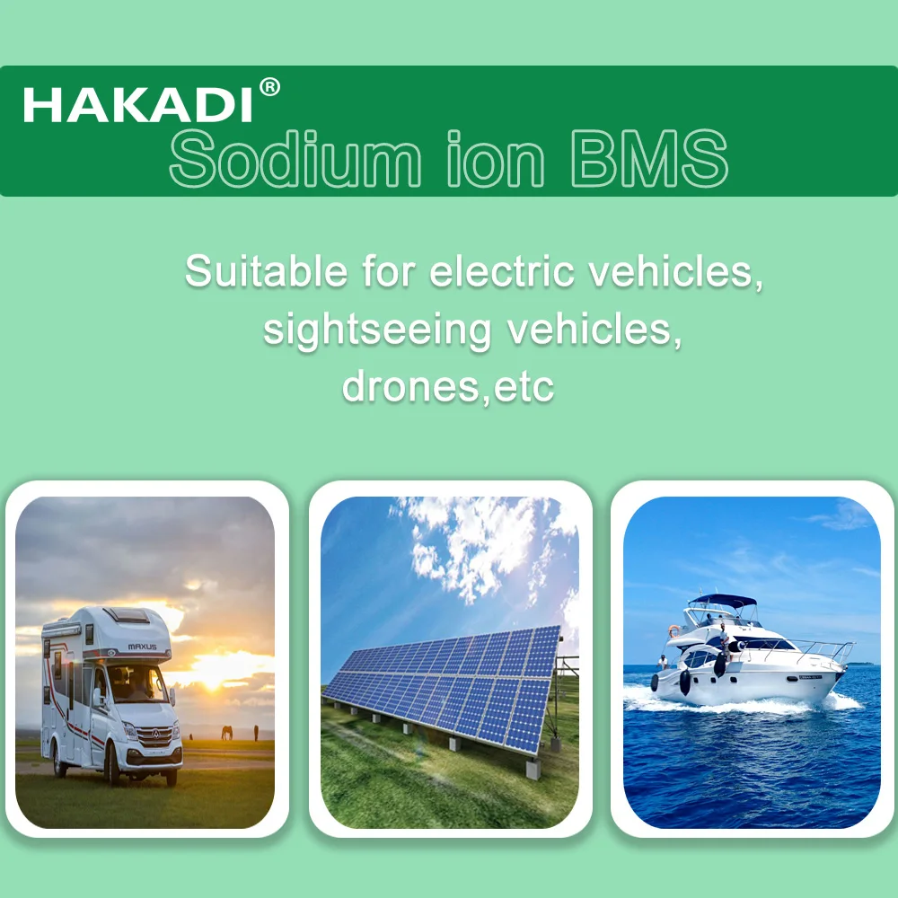 HAKADI натрия-ионный BMS 4-16S 50A 100A 150A 200A Bluetooth BMS для DIY Na-ion аккумулятор для солнечной системы, лодки, автофургона (art.: 3920cb5bb3784) - 3920cb5bb3784