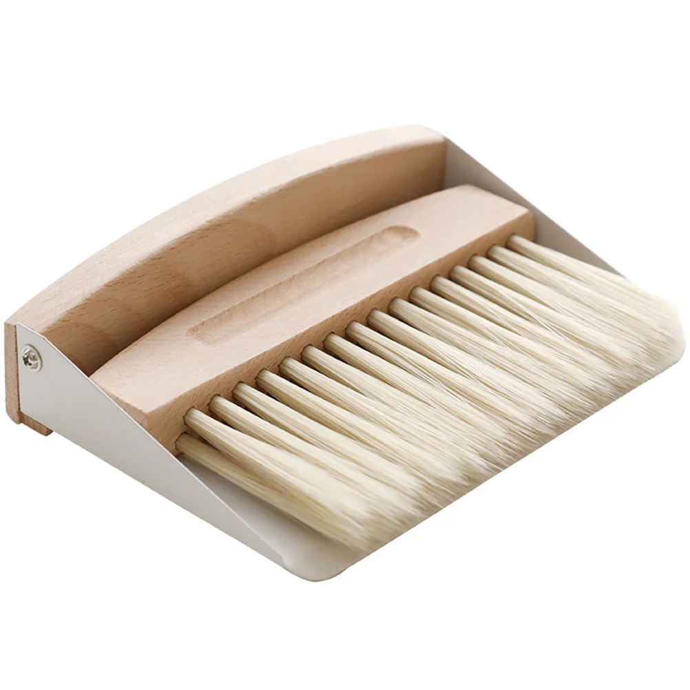 

Small Broom Dustpan Practical Cleaning Table Mini Brush Multi-function Supplies Household Camping Multitool Broomstick