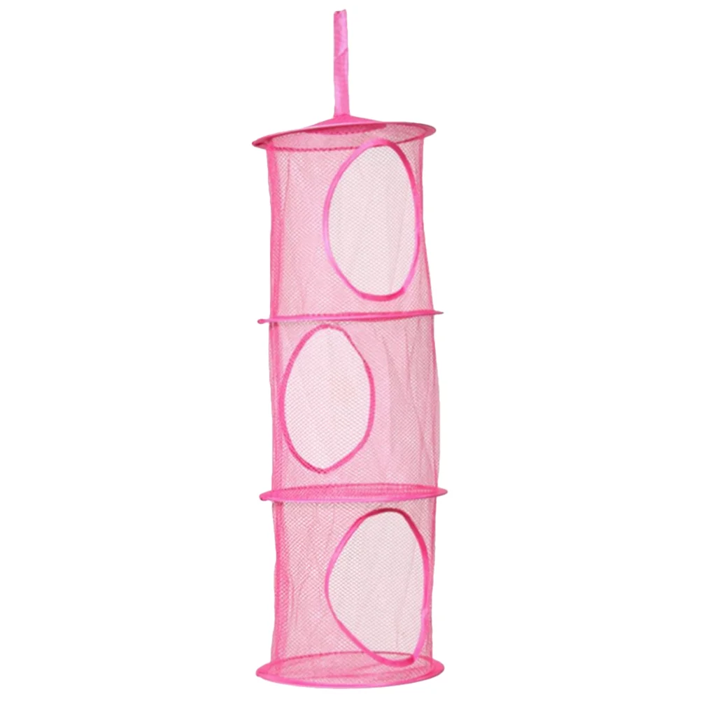 Hanging Bag Organizer Multi Layer Storage Sundries Nail Free Wardrobe Holder Clothes