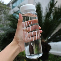 500ml water cup attractive large capacity pc smooth edge leak proof juice cup for daily