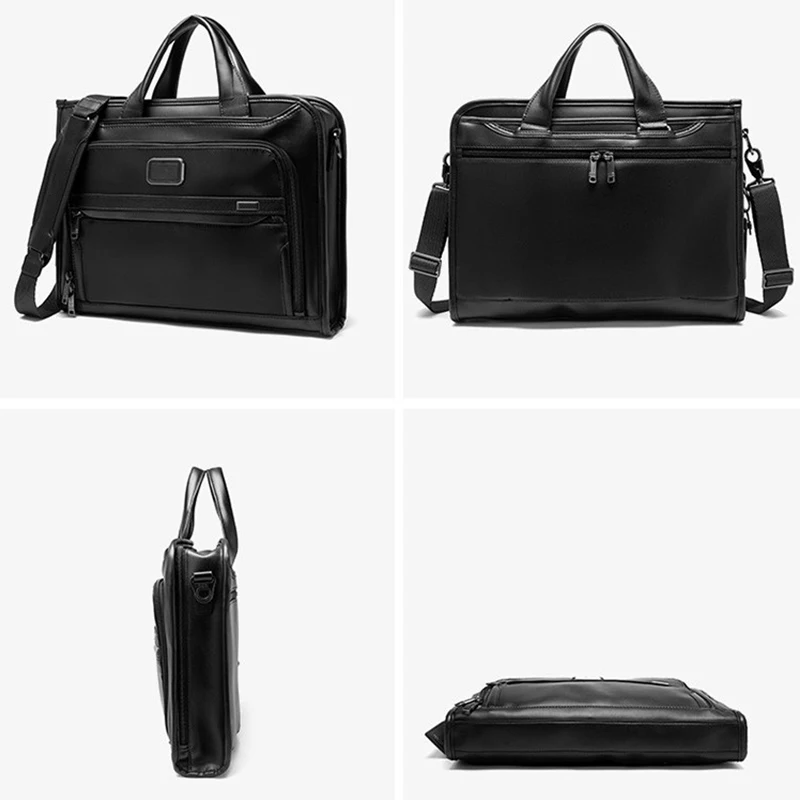 9603110D3 new super fiber material men's briefcase business computer bag fashion one shoulder handbag