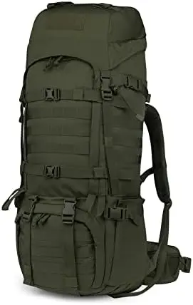 

Molle Hiking Internal Frame Backpacks with Rain Cover for Camping,Backpacking
