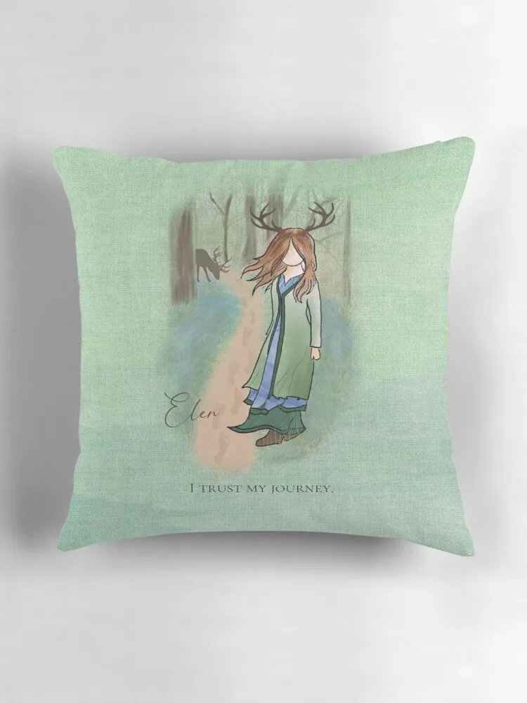 Плюшевые дороги Рогатая богиня декоративная подушка искусственная наволочка