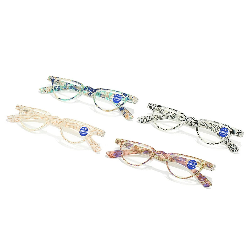 Маленькая оправа очки для чтения с защитой от синего света ультралегкие Бумажные