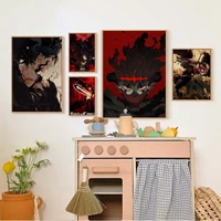 black clover art poster kraft paper vintage poster wall art painting study aesthetic art wall painting