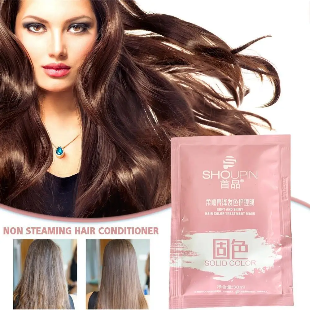 

30 мл питательная гладкая маска для волос кондиционер восстанавливает волосы уход за повреждениями кожи головы гладкие волосы лечение выпр...