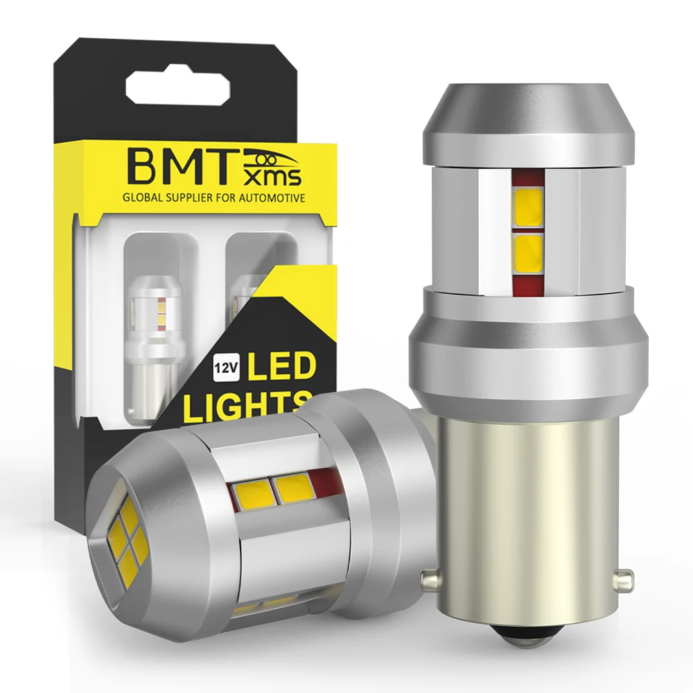 

BMTxms Canbus без ошибки P21W светодиодный DRL Дневной светильник для Seat Leon 2 3 MK2 MK3 Alhambra Ibiza 6J ксенон белый 1500LM