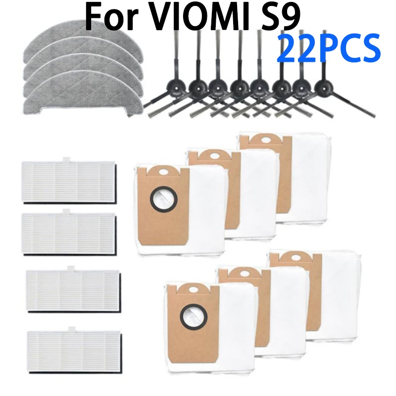 

22 шт./упаковка, детали для робота-пылесоса XIAOMI VIOMI S9