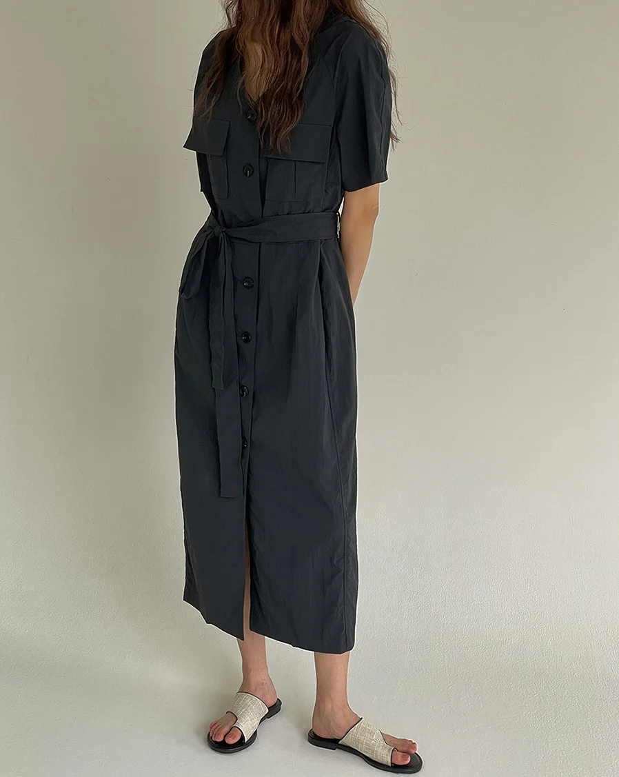 

Женское винтажное длинное платье с V-образным вырезом и коротким рукавом