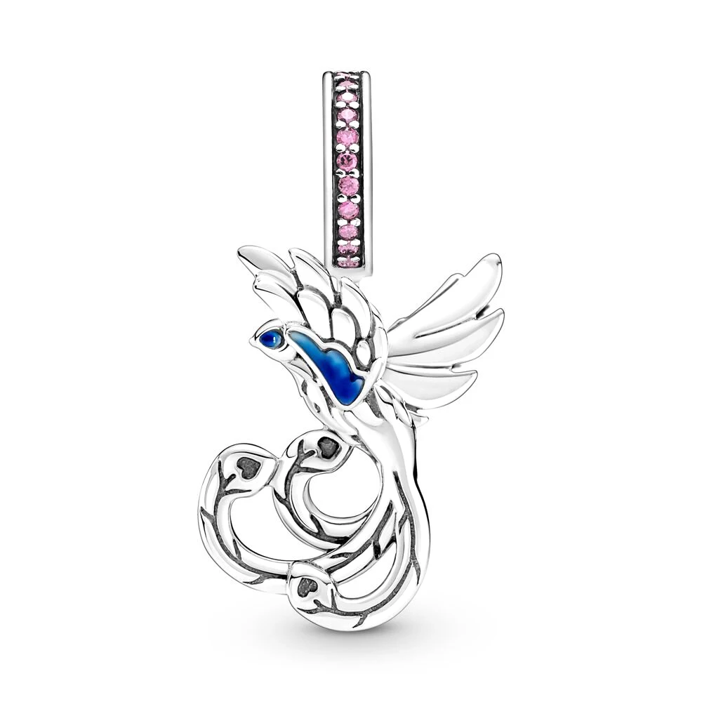 Pandora-Pendentif Phoenix Taiji Gua pour femme, pendentif vent chinois 152, accessoires de bijoux nobles et élégants, bracelet bricolage exquis