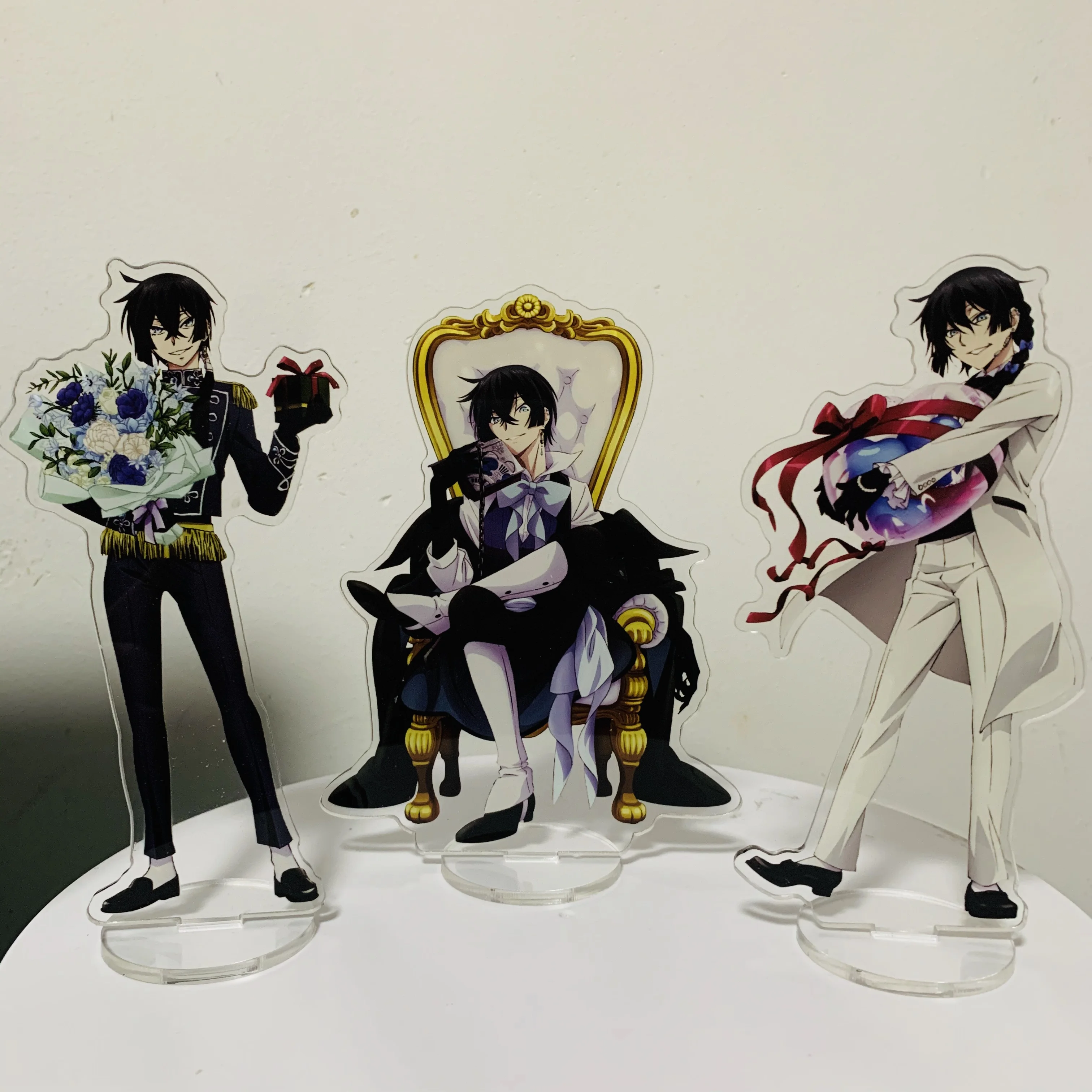 The Case Study of Vanitas Anime Figure Vanitas Acrylic Stands Jeanne Character Model Plate Desk Decor Standing Sign Fans Props