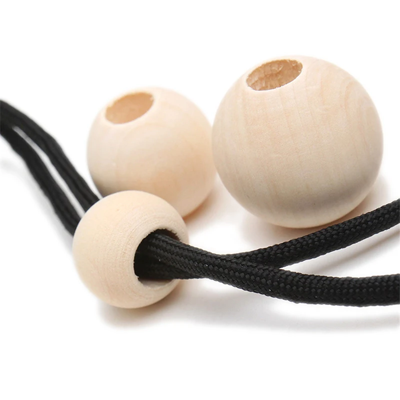 

50pcs 8mm Wooden Beads, Natural Unfinished Round Wood Beads Large for Jewelry Making Home Farmhouse Decoration