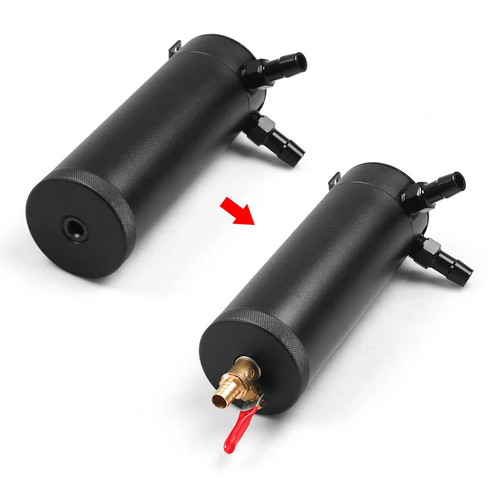 УНИВЕРСАЛЬНЫЙ маслоуловитель бака 3/8 дюйма NPT Заготовка алюминиевый перегородка