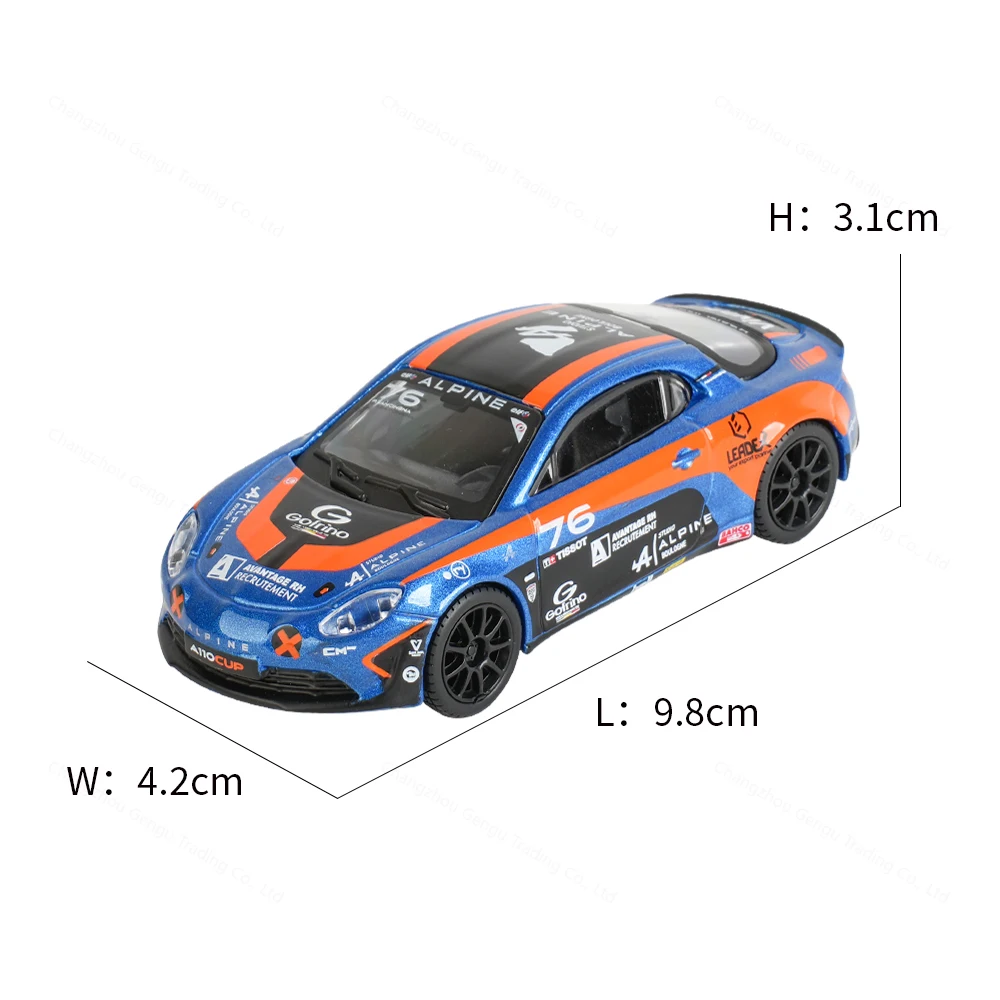 Bburago Коллекционная модель автомобиля в масштабе 1:43 Alpine A110
