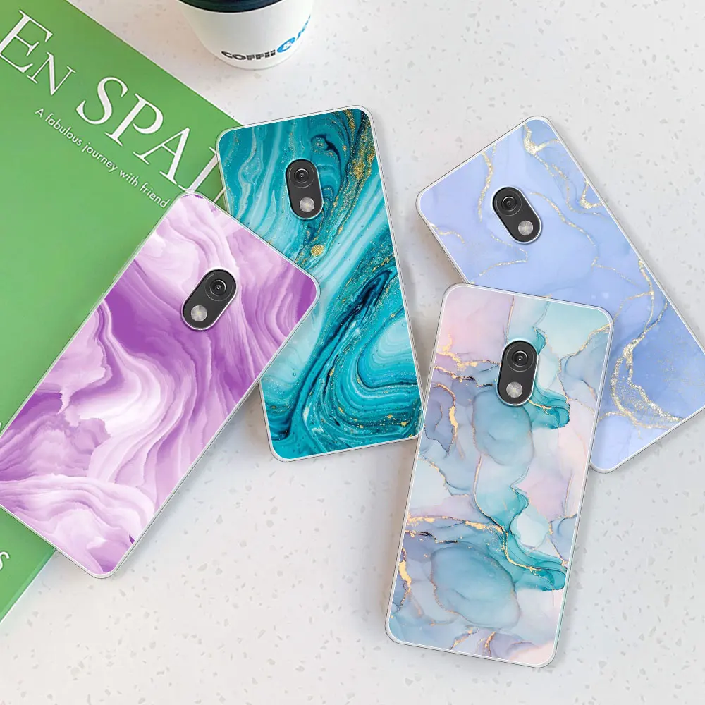 Чехол для Nokia 235 4G 2024 задняя крышка 220 215 противоударный прозрачный мягкий