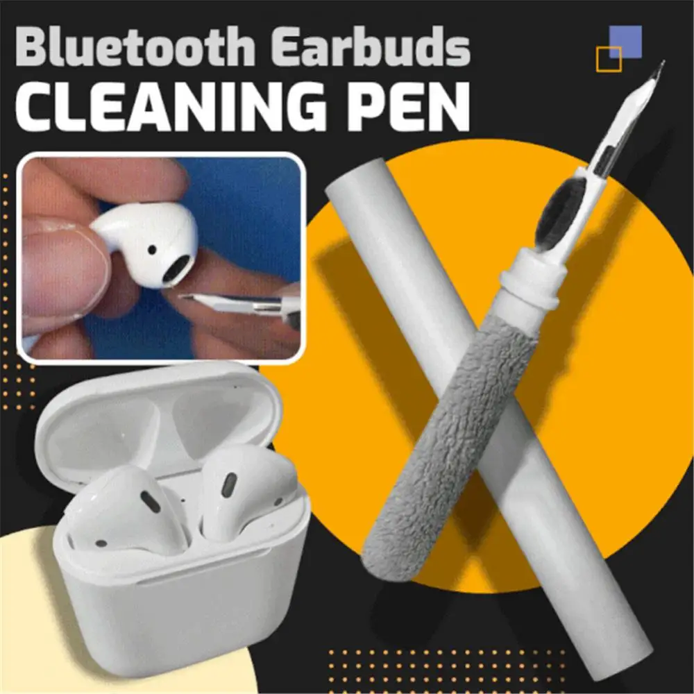 

Bluetooth Earphones Cleaning Tool for Xiaomi Airdots 3Pro Durable Earbuds Cleaner Kit Clean Brush Pen for Airpods Pro 3 2 1