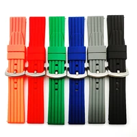 wholesale 10pcslot high quality 20mm 22mm 24mm silicone rubber watchband rubber strap metal buckle 6 colors 2022022802