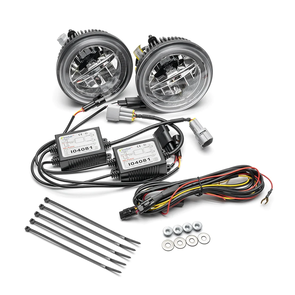 Дневные ходовые огни в сборе для Hummer H2 2003-2009 OEM: 15258697 15205899 2 шт. |