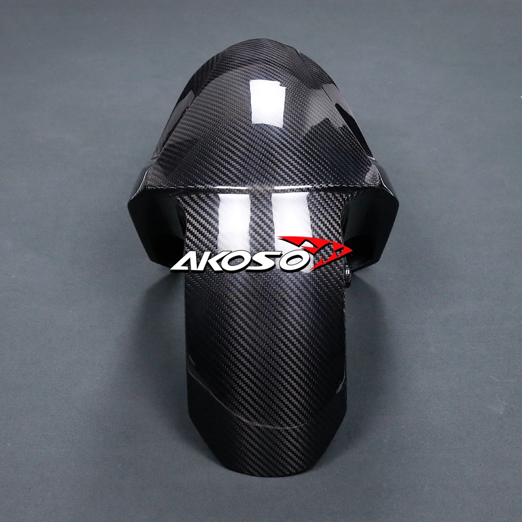 _ 100% 3K полный углеродное волокно мотоциклетный передний брызговик комплект