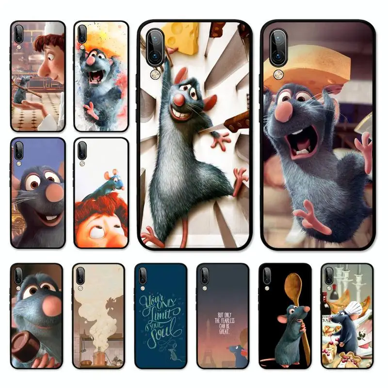 

Disney Ratatouille mouse Phone Case for Vivo Y91C Y11 17 19 17 67 81 Oppo A9 2020 Realme c3