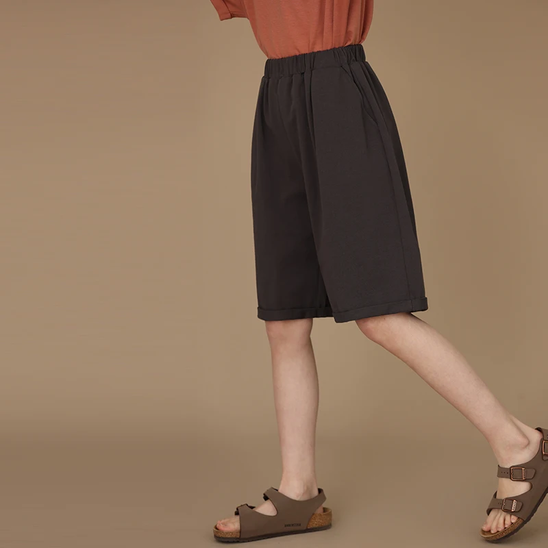 Шорты школьные для девочек Детские освежающие и крутые модные Пятиточечные