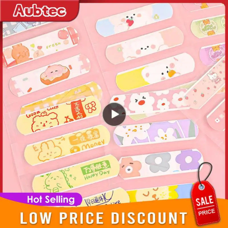 

1~5PCS /bag Cartoon Kids Bandages Adhesive Bandages Wound Plaster First Aid Hemostasis Band Aid Sterile Stickers Without Box