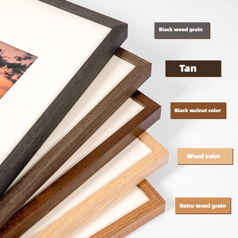 Фоторамка из цельного дерева