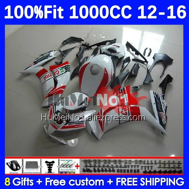 

Injection For HONDA CBR1000RR 12 13 14 15 16 118No.177 CBR 1000RR 1000 white glossy CBR1000 RR 2012 2013 2014 2015 2016 Fairings